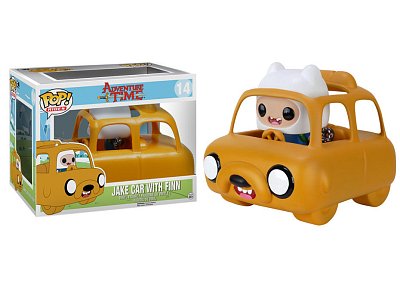 Adventure Time POP! Rides Vinyl Vehicle with figurka Jake Car & Finn 12 cm