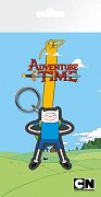 Adventure Time gumová klíčenka  Finn 7 cm