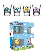 Adventure Time panáky  4-Pack