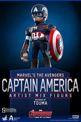 Avengers Age of Ultron Figurka s kývací hlavou Kapitán Amerika