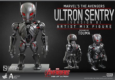 Avengers Age of Ultron Figurka s kývací hlavou Ultron Sentry B