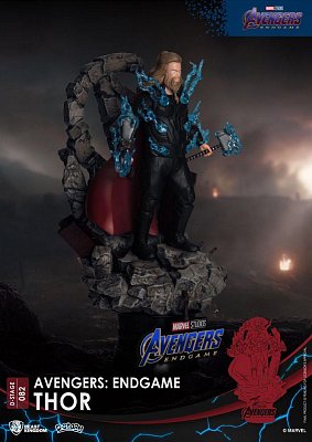 Avengers: Endgame D-Stage PVC Diorama Thor Closed Box Version 16 cm