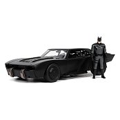 Batman 2022 Hollywood Rides Diecast Model 1/24 2022 Batmobile with Figure