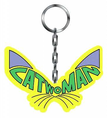 Catwoman Kovová klíčenka - 6 kusů