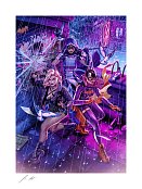 DC Comics Umělecká reprodukce Birds of Prey od Johna Keaveneyho 46 x 61 cm - nerámováno