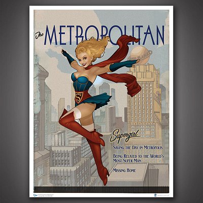DC Comics umělecký plakát Supergirl