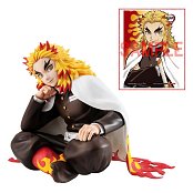 Demon Slayer Kimetsu no Yaiba G.E.M. PVC Statue Rengoku Palm Size Edition Deluxe 9 cm