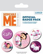 Despicable Me Pin Badges 5-Pack It's So Fluffy