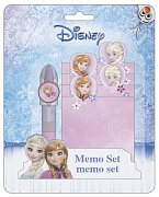 Frozen Memo Block with Pen Anna & Elsa