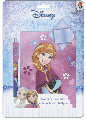 Frozen Notebook with Pen Anna