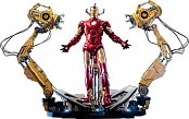 Iron Man 2 Action Figure 1/6 Neon Tech Iron Man with Suit-Up Gantry 32 cm