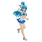 KonoSuba Pop Up Parade PVC socha Aqua: Plavky Ver. 18 cm