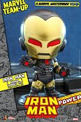 Marvel Comics Cosbaby (S) Mini Figure Iron Man (Classic Armor) 10 cm