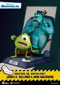 Monsters, Inc. Master Craft Socha James P. Sullivan & Mike Wazowski 34 cm