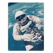 NASA Tin Sign Astronaut 41 x 30 cm