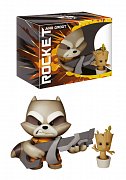 Strážci galaxie Figurka Rocket Raccoon a Baby Groot Deluxe