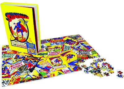 Superman Jigsaw Puzzle Comic
