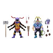 Teenage Mutant Ninja Turtles BST AXN Action Figure 4-Pack Battle Damaged 13 cm