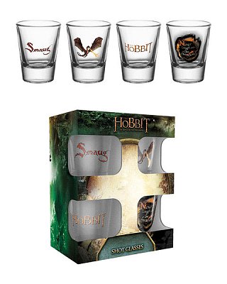 The Hobbit The Battle of the Five Armies Shotglass 4-Pack