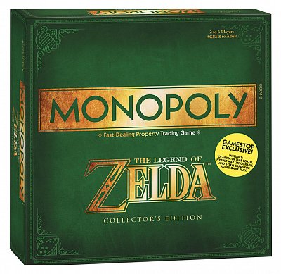 The Legend of Zelda MONOPOLY *STOLNÍ HRA V ANGLIČTINĚ*