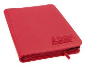 Ultimate Guard 8-Pocket ZipFolio XenoSkin Red