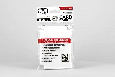 Ultimate Guard Dělící karty do krabiček standartní velikosti - 10 kusů (bílá)