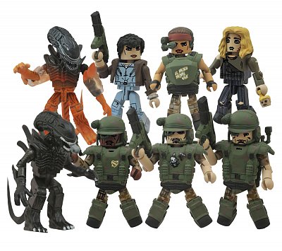 Vetřelci (Aliens) Minimates Akční figurky série 2 - 12 kusů