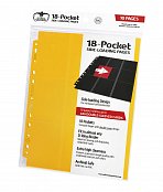 Ultimate Guard 18-Pocket Pages Side-Loading Yellow (10)