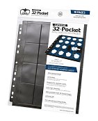 Ultimate Guard 32-Pocket Pages Mini American Black (10)