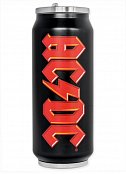 AC/DC láhev na vodu z nerezové oceli