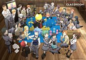 Assassination Classroom Wall Decoration Koro with Class 3-E 140 x 200 cm