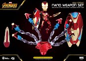 Avengers infinity war egg attack iron man nano weapon set