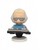 Back to the Future Pokis Rubber Minifigure Doc Brown & DeLorean 6 cm