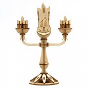 Beauty and the Beast IncrediBuilds 3D Wood Model Kit Lumière