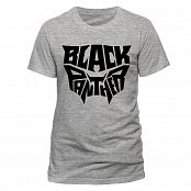 Black Panther Movie T-Shirt Text Logo