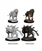 D&D Nolzur\'s Marvelous Miniatures Unpainted Miniatures Mastif & Shadow Mastif Case (6)