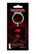 Deadpool Metal Keychain Eye Patch 6 cm