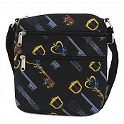 Disney by Loungefly Passport Bag Kingdom Hearts Keys AOP