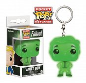 Fallout Pocket POP! Vinyl Keychain Vault Boy Glow In The Dark 4 cm