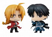 Fullmetal Alchemist Chimimega Buddy Series Figure 2-Pack Edward Elric & Roy Mustang Set 7 cm