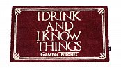 Game of Thrones Doormat I Drink And I Know Things 43 x 72 cm