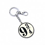 Harry Potter Keychain Platform 9 3/4 (silver plated)