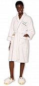 Harry Potter Ladies Fleece Bathrobe Hedwig