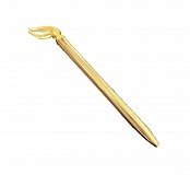 Harry Potter Metallic Pen with 3D Charm Golden Snitch
