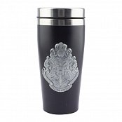 Harry Potter Travel Mug Hogwarts Metal Badge