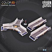 Infinity ColorED Miniature Gaming Model Kit 28 mm Walkway Set