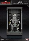 Iron man 3 mini egg attack action figure hall of armor iron man mark i 8 cm
