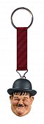 Laurel and Hardy Keychain Oliver Hardy 4 cm