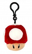Mario Kart Mocchi-Mocchi Clip On Plush Hanger Super Mushroom 10 cm