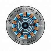 Marvel Carpet Proof That Tony Stark Has A Heart 80 cm